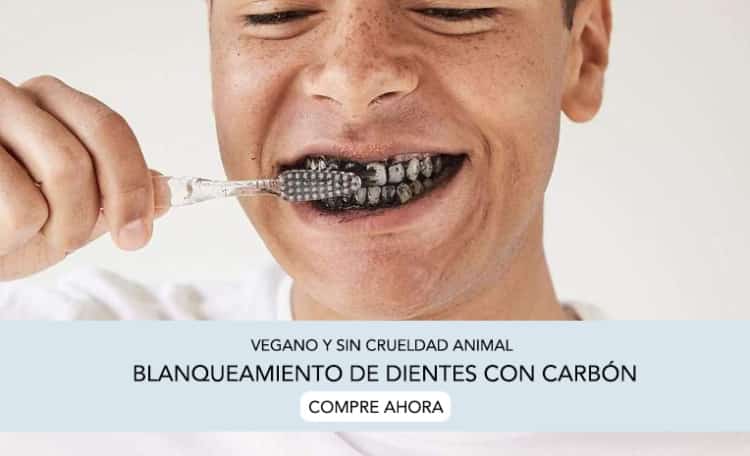 blanqueamiento dental con carbón