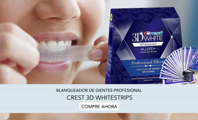 Crest Whitestrips blanqueamiento dental