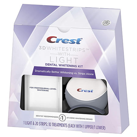 crest whitening strips with light kit